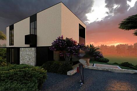 Объект Б в Бошамарине представлен домом: 9