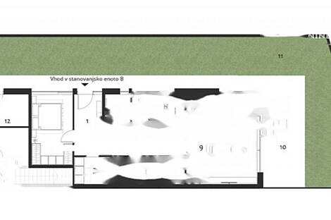 Квартира с тремя комнатами в Станежиче.: 2