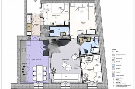 Квартира с тремя комнатами рядом с Трновской церковью: 2