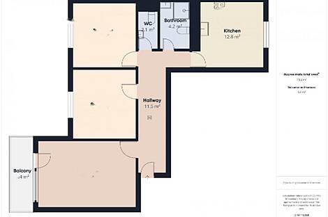 3-комнатная квартира в Нове Ярше: 2