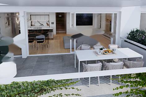 Четырехкомнатная квартира в Юрцковом поселении.: 17