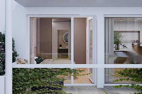 Четырехкомнатная квартира в Юрцковом поселении.: 18