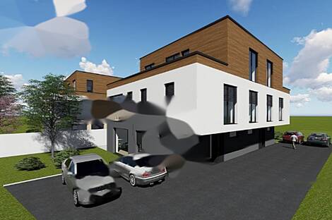 Новый двусемейный дом в районе Дравле Объект Б: 1