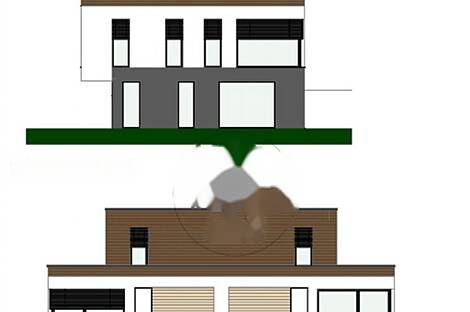 Новый двусемейный дом в районе Дравле Объект Б: 10
