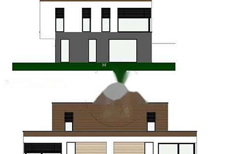 Новый двусемейный дом в районе Дравле Объект Б: 12