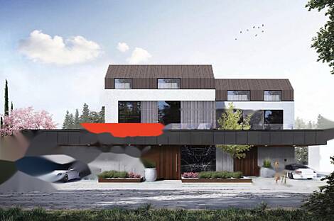 Двухквартирный дом в Любляне, район Вич.: 3