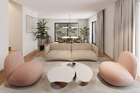 Четырехкомнатная квартира в Новой Чрной Вас: 3