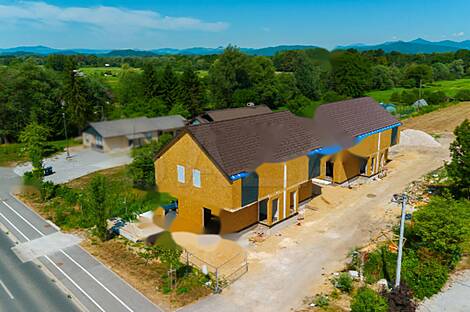 Четырехкомнатная квартира в Новой Чрной Вас: 22