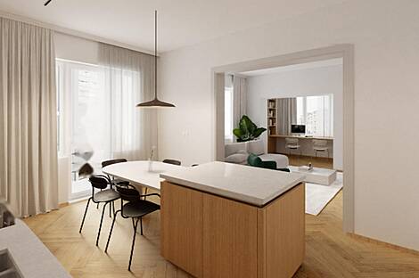 Многокомнатная квартира, минимум пять комнат, в Центральном районе: 4