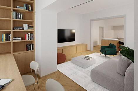 Многокомнатная квартира, минимум пять комнат, в Центральном районе: 6