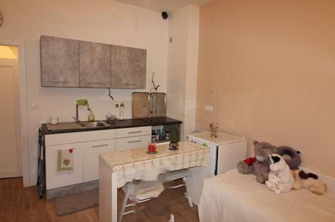 В Любляне в центре расположен дом с террасой: 7