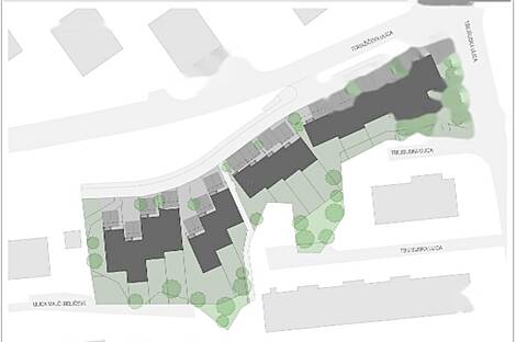 Здание с террасой в стиле висячих садов.: 19