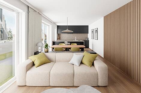 Жилище с террасой в Любляне, район Шишка: 3