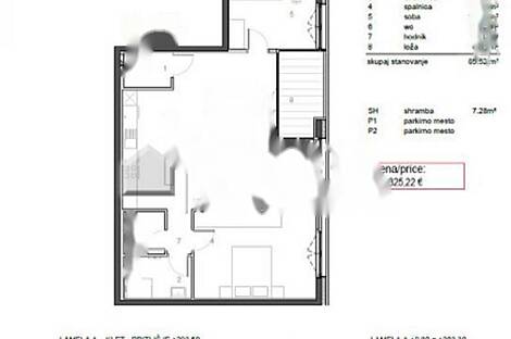 Трёхкомнатная квартира в центре: 13