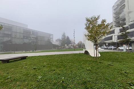 1,5-комнатная квартира расположена в Центре Любляны на улице Трубарьева.: 2