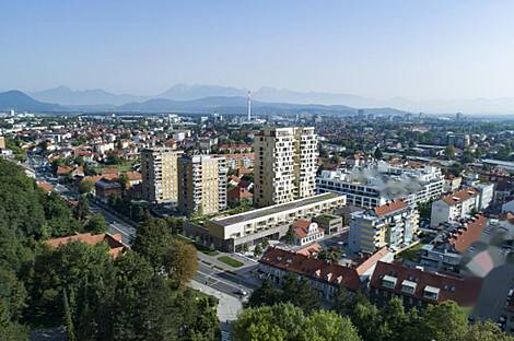 Четырехкомнатная квартира в Любляне, район Шишка: 7