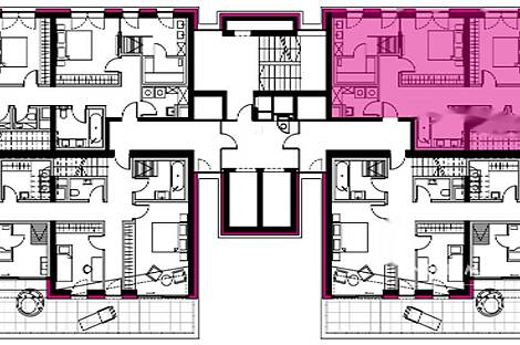 Четырехкомнатная квартира в Любляне, район Шишка: 11