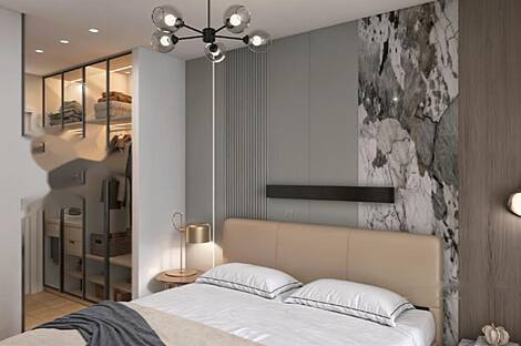 Квартира с тремя комнатами в Новой Рожной Долине: 18