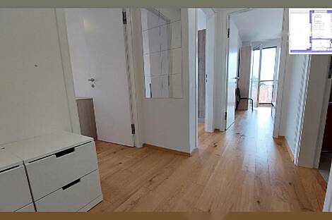 Двухкомнатная квартира с дополнительным помещением в районе Ново БТЦ.: 23