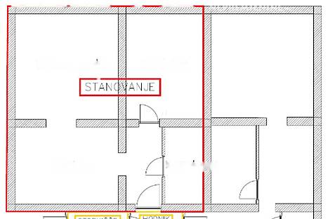 Квартира с двумя комнатами на Поле: 1