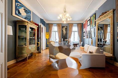 Центр Любляны, квартира с более чем пятью комнатами.: 1