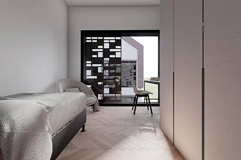 Трёхкомнатная квартира в Бизовике: 3