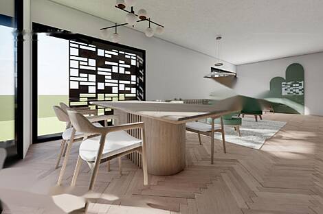 Трёхкомнатная квартира в Бизовике: 8