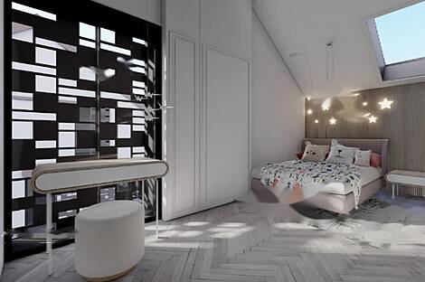 Квартира с четырьмя комнатами, совсем новая.: 8