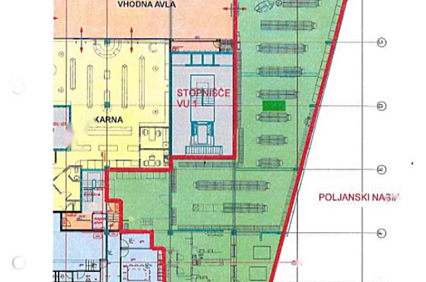Пространство коммерческого назначения давно эксплуатируется.: 2