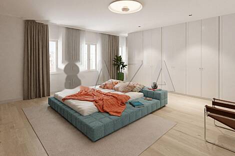 Квартира с пятью комнатами в центре города: 7