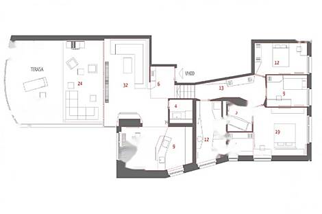 4-комнатная квартира в центре: 2