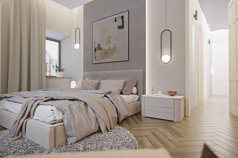 Четырехкомнатная квартира в центральной части города: 8