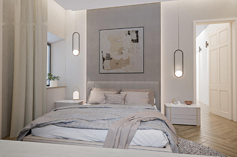 Четырехкомнатная квартира в центральной части города: 9