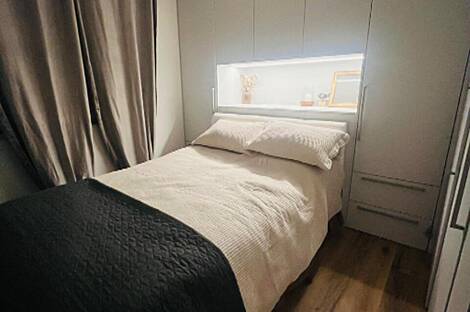 Трёхкомнатная квартира с балконом: 8