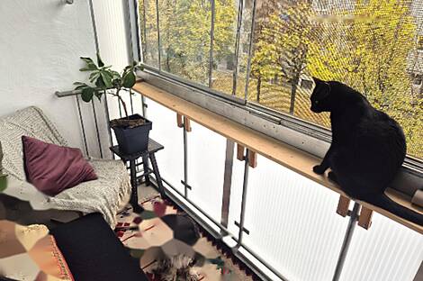 Квартира с одной комнатой Вич: 5