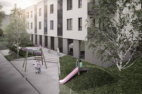 Однокомнатная квартира в Любляне, район Вич.: 1