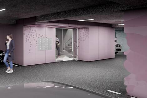 Однокомнатная квартира в Любляне, район Вич.: 11