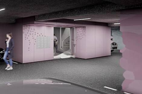 Трехкомнатная квартира в районе Вич, Любляна.: 11