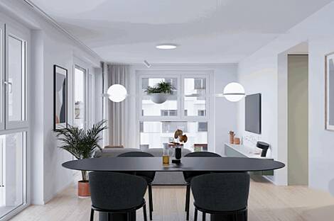 Квартира с тремя комнатами в районе Бежиград: 2