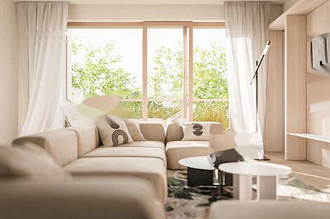 Трехкомнатная квартира в районе Ново Любляна Бежиград: 1