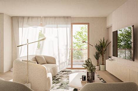 Трехкомнатная квартира в районе Ново Любляна Бежиград: 9