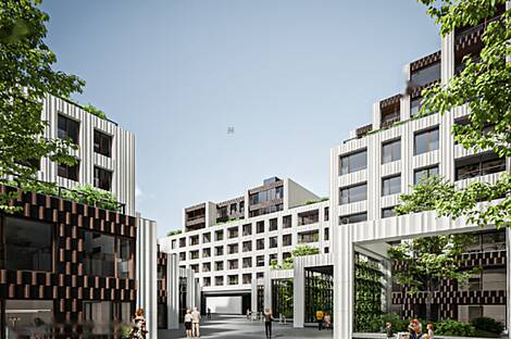 Четырехкомнатная квартира в районе Бежиград: 12