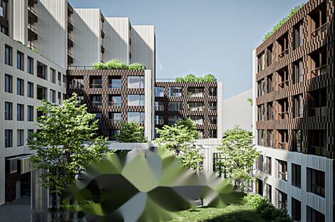 Четырехкомнатная квартира в районе Бежиград: 14