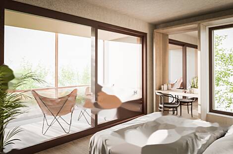 Квартира с четырьмя комнатами в районе Бежиград.: 4