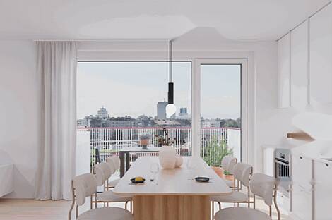 Новое двухкомнатное жилье в районе Бежиград: 2