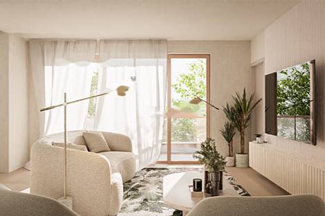 Трехкомнатная квартира в районе Новый Любляна, Бежиград.: 8