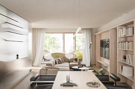 Квартира с тремя комнатами, расположенная в Бежиграде: 1