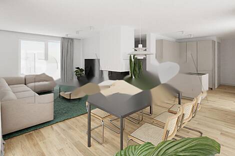 Четырехкомнатная квартира в Жежице: 4