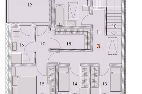 Четырехкомнатная квартира в Жежице: 8