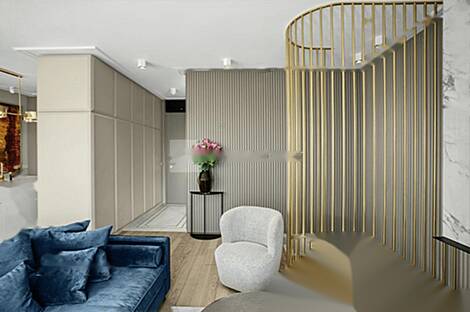 Квартира с тремя комнатами в районе Бежиград.: 3